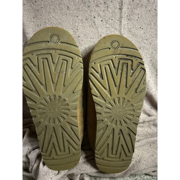 Men’s UGG Tasman Slippers Chestnut Size 12 Well Loved Classic Comfort - Picture 5 of 8